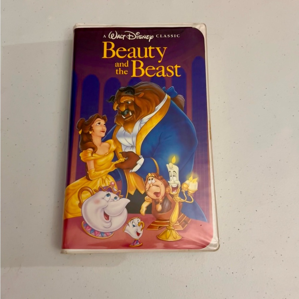 Disney’s Beauty & the Beast 1325 VHS Movie Black Diamond